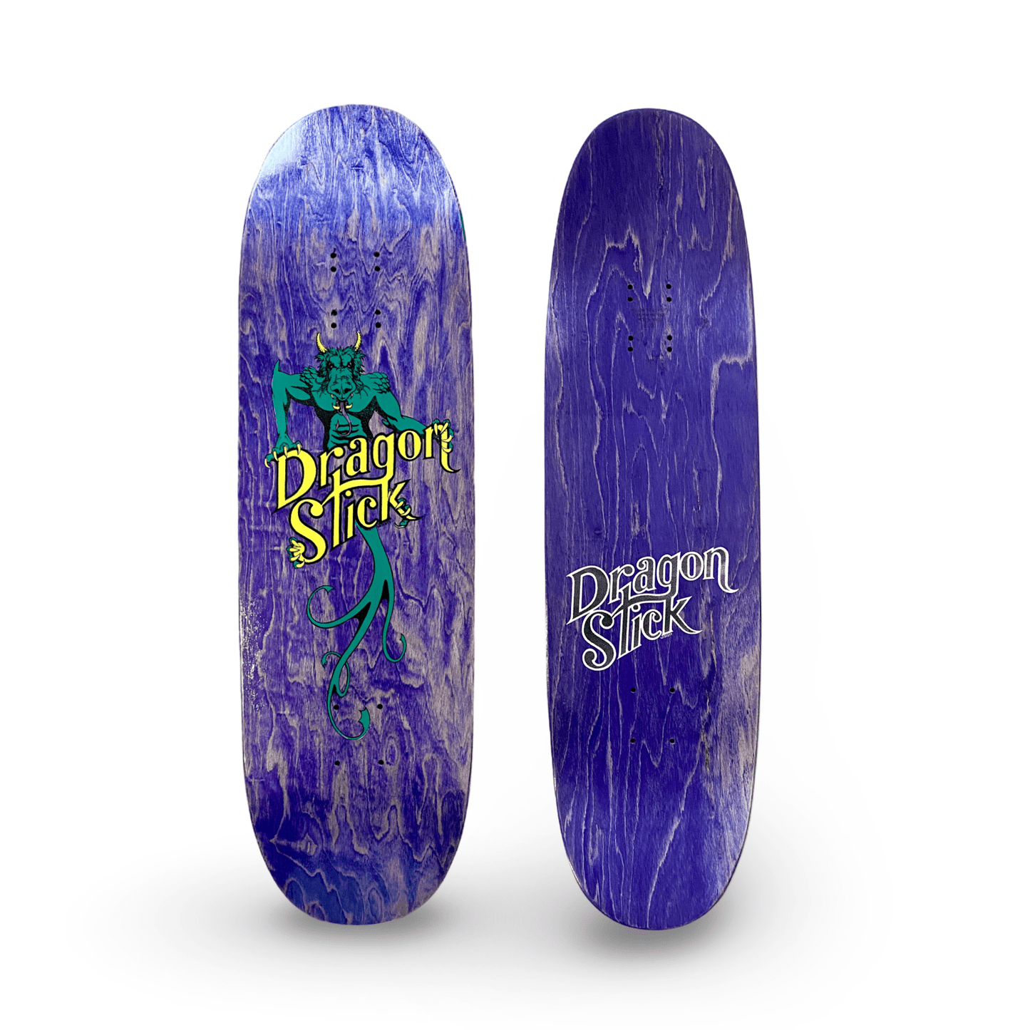 Dragon Stick STREET EGG Deck 9”x32.75” HAND - PAINTED (1 of 5) - X747X