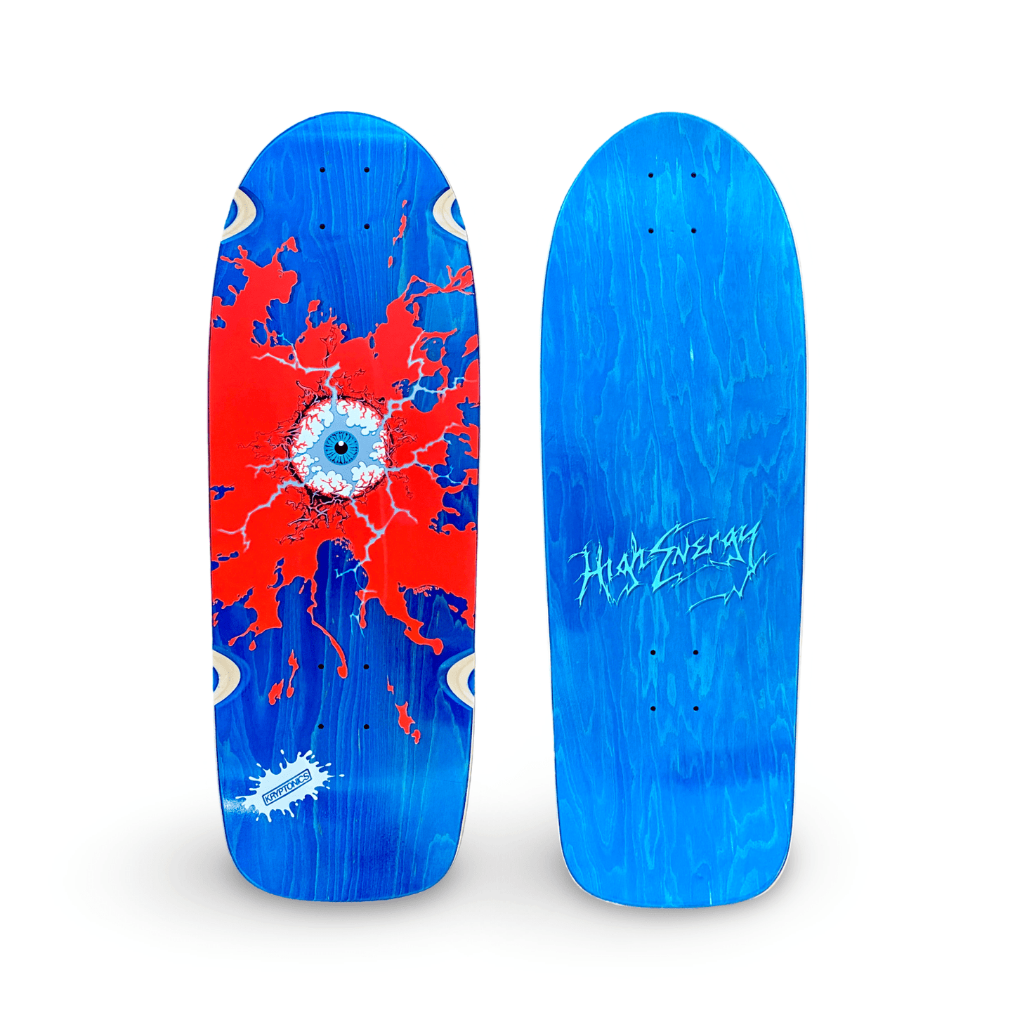 Electric Eye Limited Edition Deck 10”x30” HAND - PAINTED (1 of 5) - X747X
