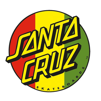 Santa Cruz Skateboards Rasta Dot 3" Sticker - X747X