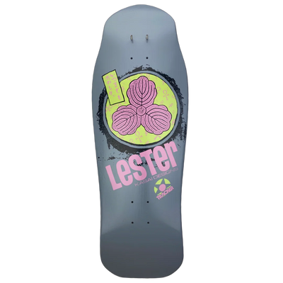 Tracker Lester Kasai Oak Leaf 10.375" Modern Concave Skateboard Deck - X747X