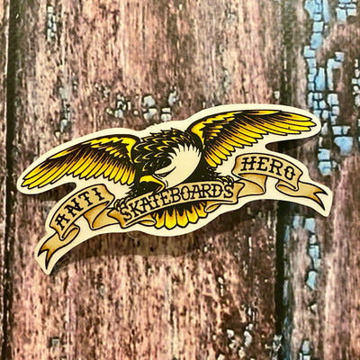 VINTAGE Anti Hero 5” NOS Sticker - X747X