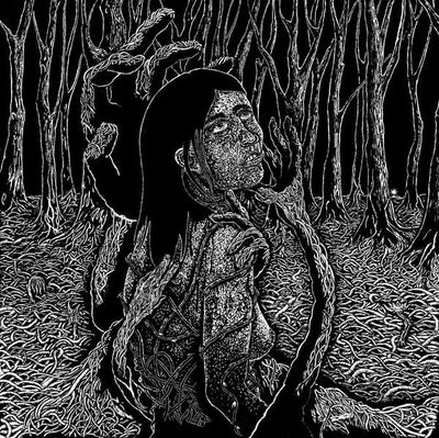 Closet Witch - Closet Witch S/T Transparent/Cloudy White Color Vinyl LP Record - X747X