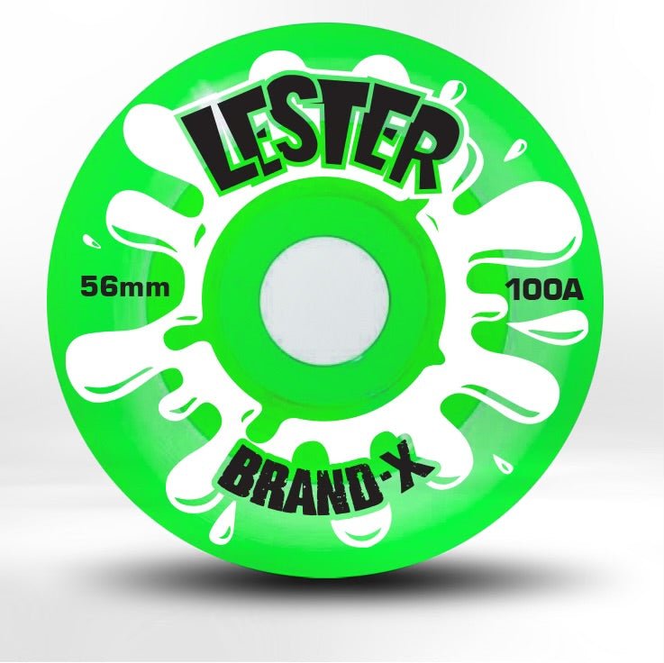Lester Kasai HARD TRANSLUCENT Wheels 56mm/100a - X747X