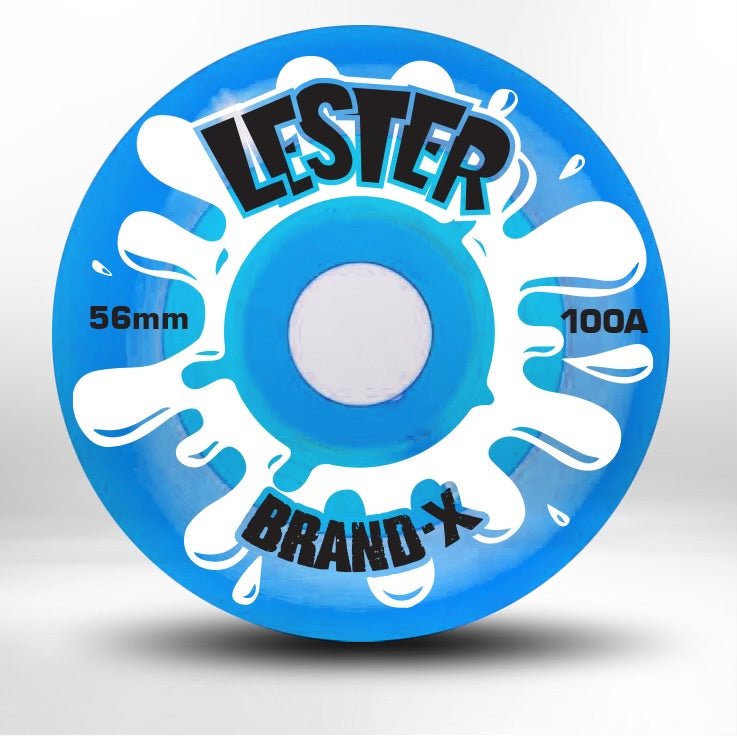 Lester Kasai HARD TRANSLUCENT Wheels 56mm/100a - X747X