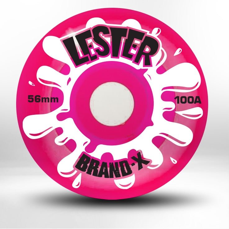 Lester Kasai HARD TRANSLUCENT Wheels 56mm/100a - X747X