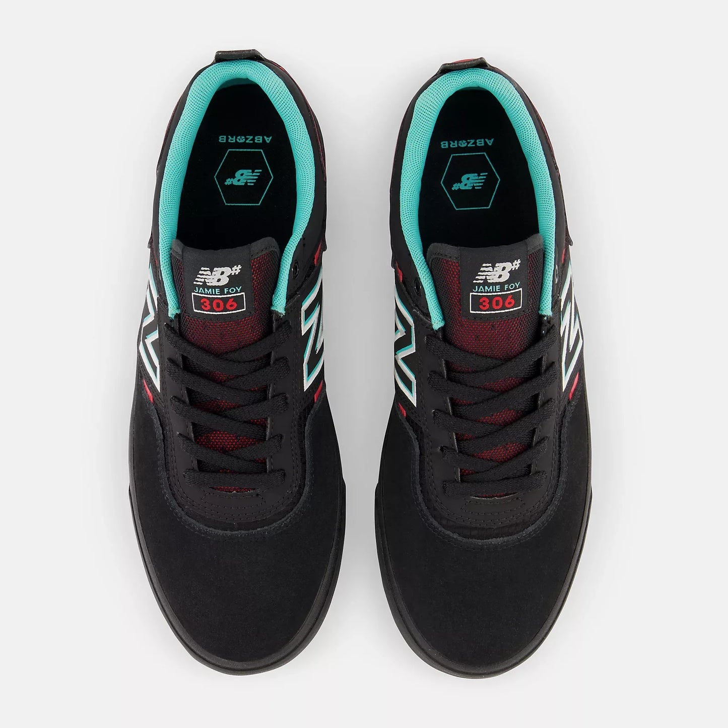 New Balance Shoes Jamie Foy 306 - Black/Electric Red