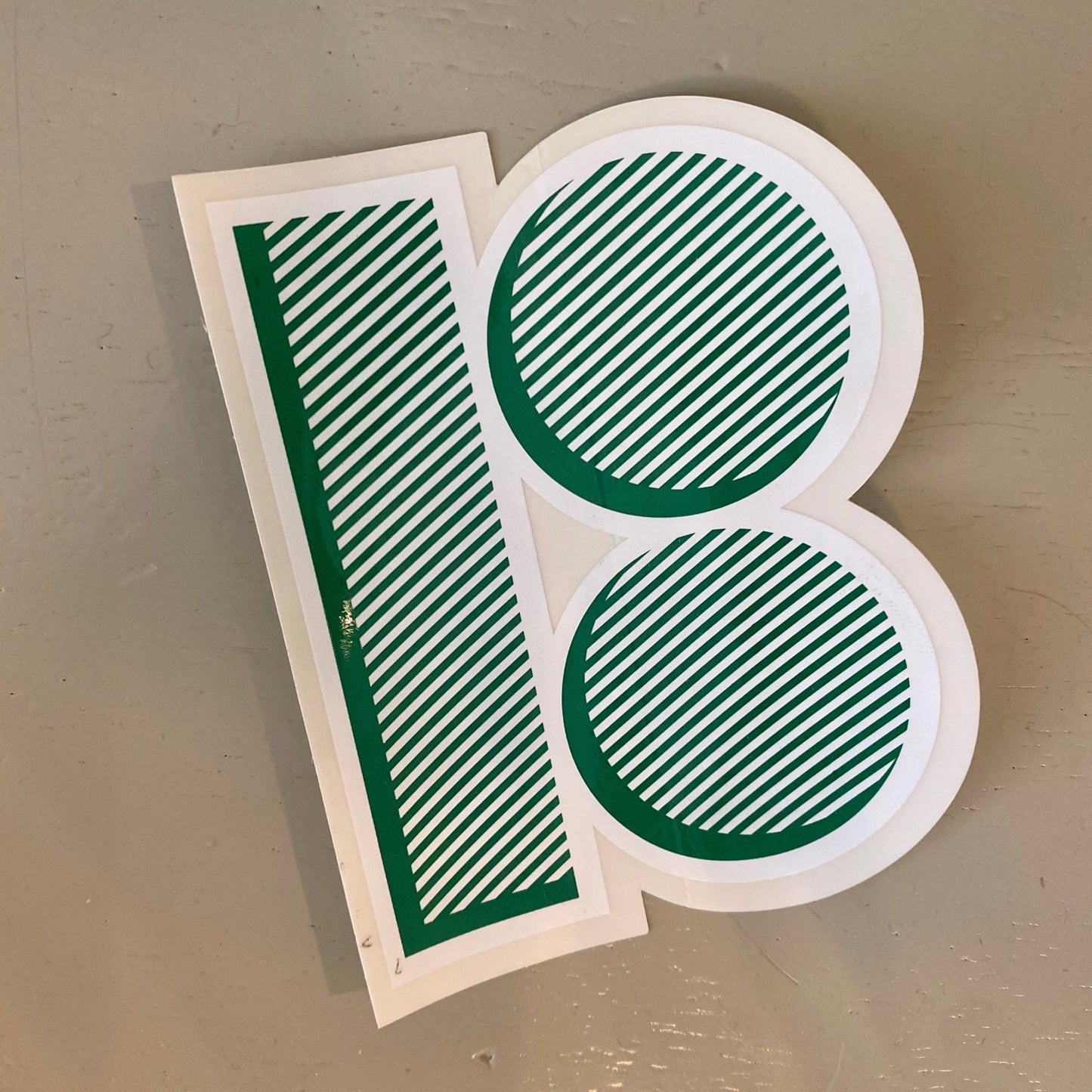 Plan B VINTAGE Sticker 4” - X747X