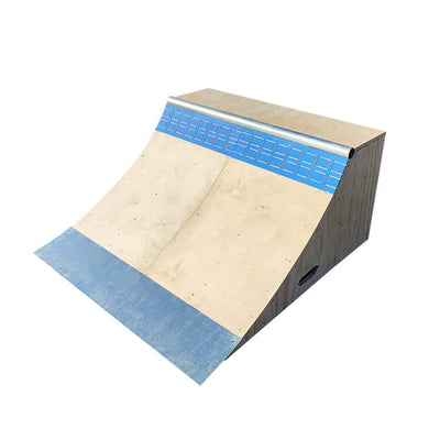 Blue Tile Quarterpipe by Brad McClain - X747X