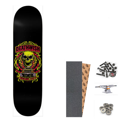 Deathwish Jamie Foy "Mash The Throttle" 8.25" Complete Skateboard