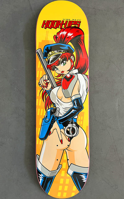Hook Ups Supercop 8.25" Skateboard Deck - X747X