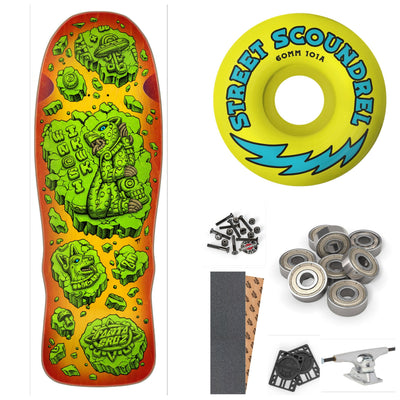 SANTA CRUZ WINKOWSKI "JAGUAR" 10.35" COMPLETE SKATEBOARD - X747X