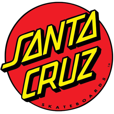 Santa Cruz Skateboards Red Dot Logo Sticker - X747X
