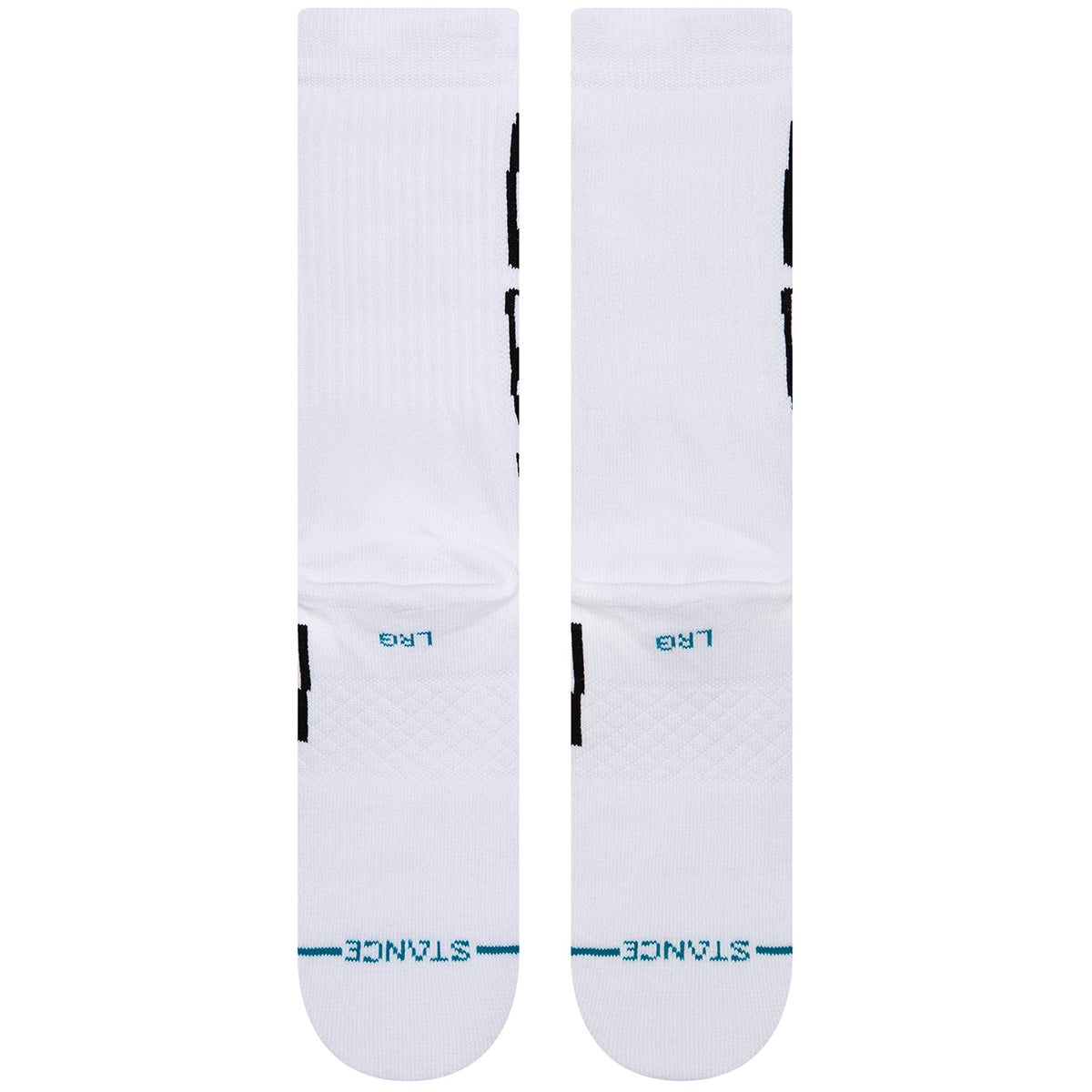 Stance Baker Crew Socks - White