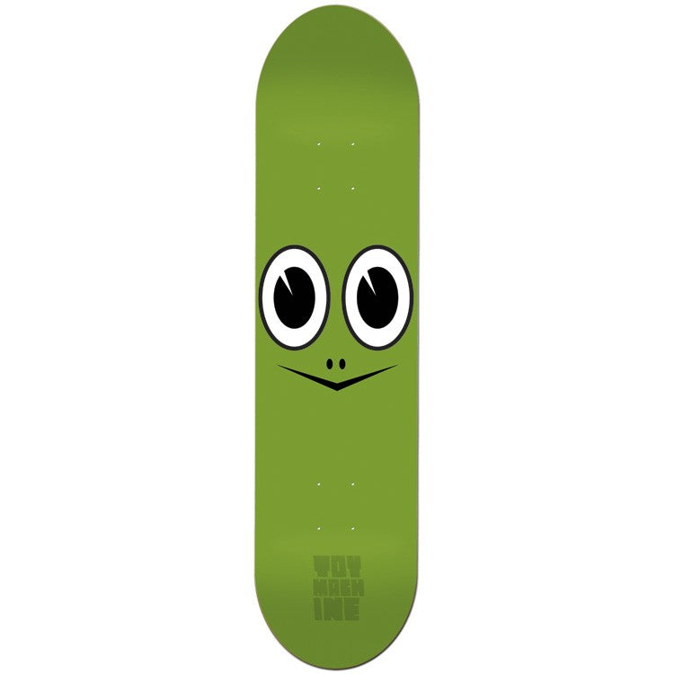 Toy Machine Turtle Face Skateboard Deck - 7.75" Green