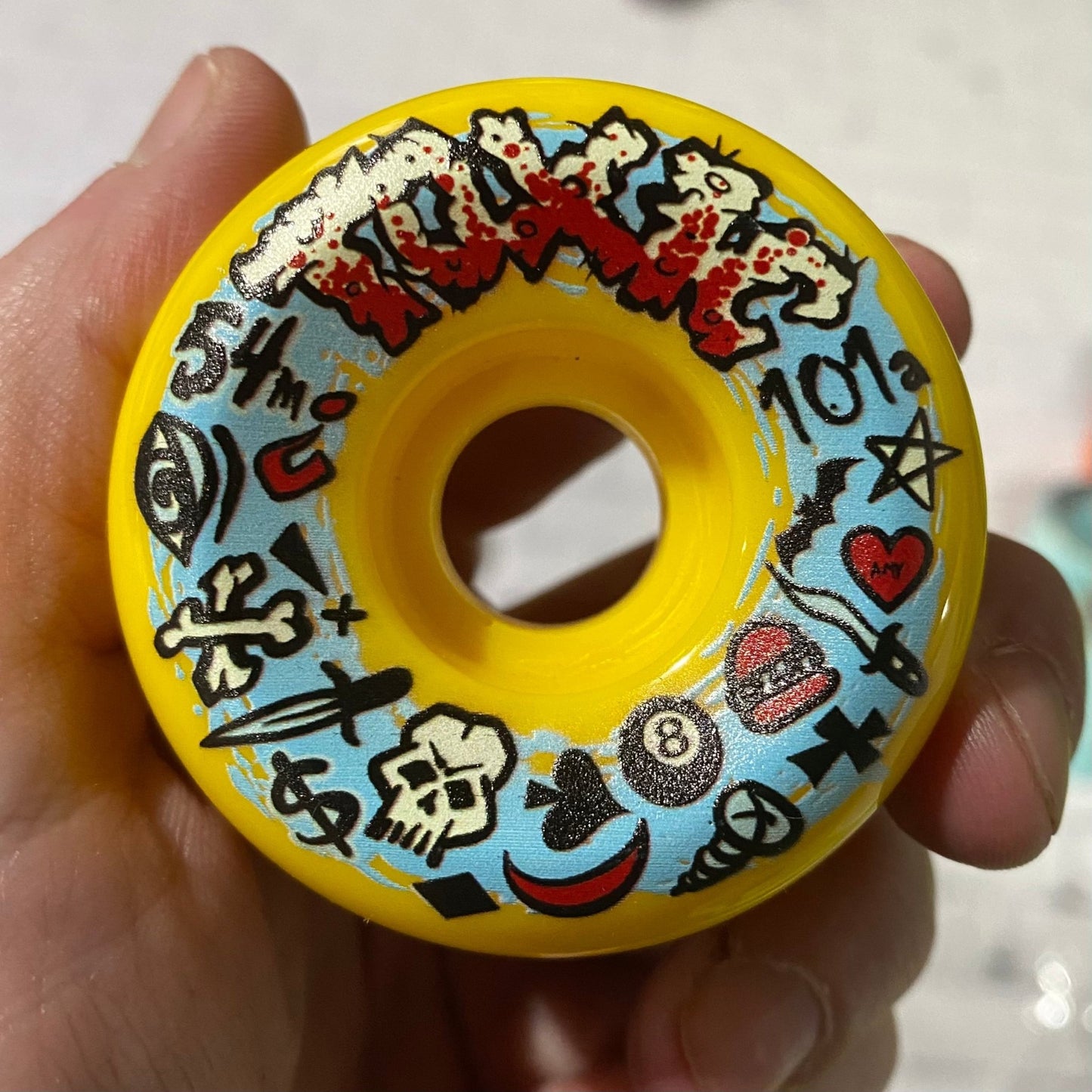 Toxic Team HARD Wheels 54mm/101a - X747X