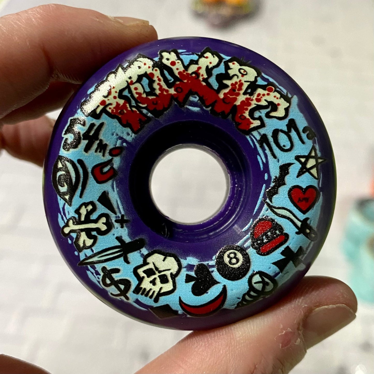 Toxic Team HARD Wheels 54mm/101a - X747X