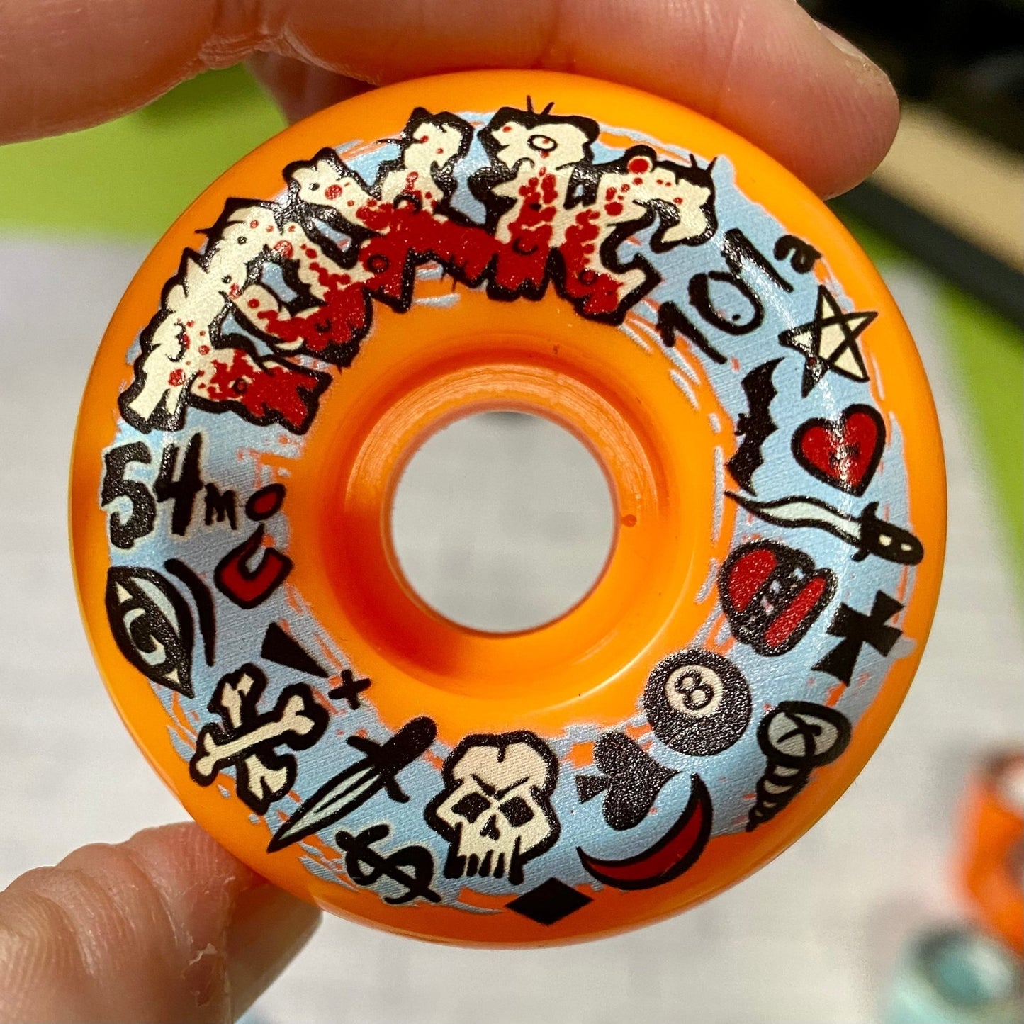 Toxic Team HARD Wheels 54mm/101a - X747X