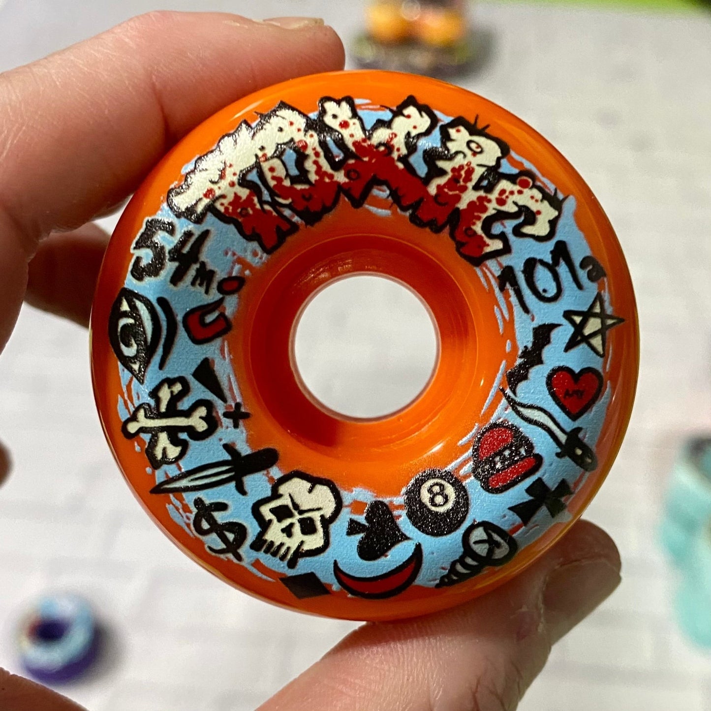 Toxic Team HARD Wheels 54mm/101a - X747X