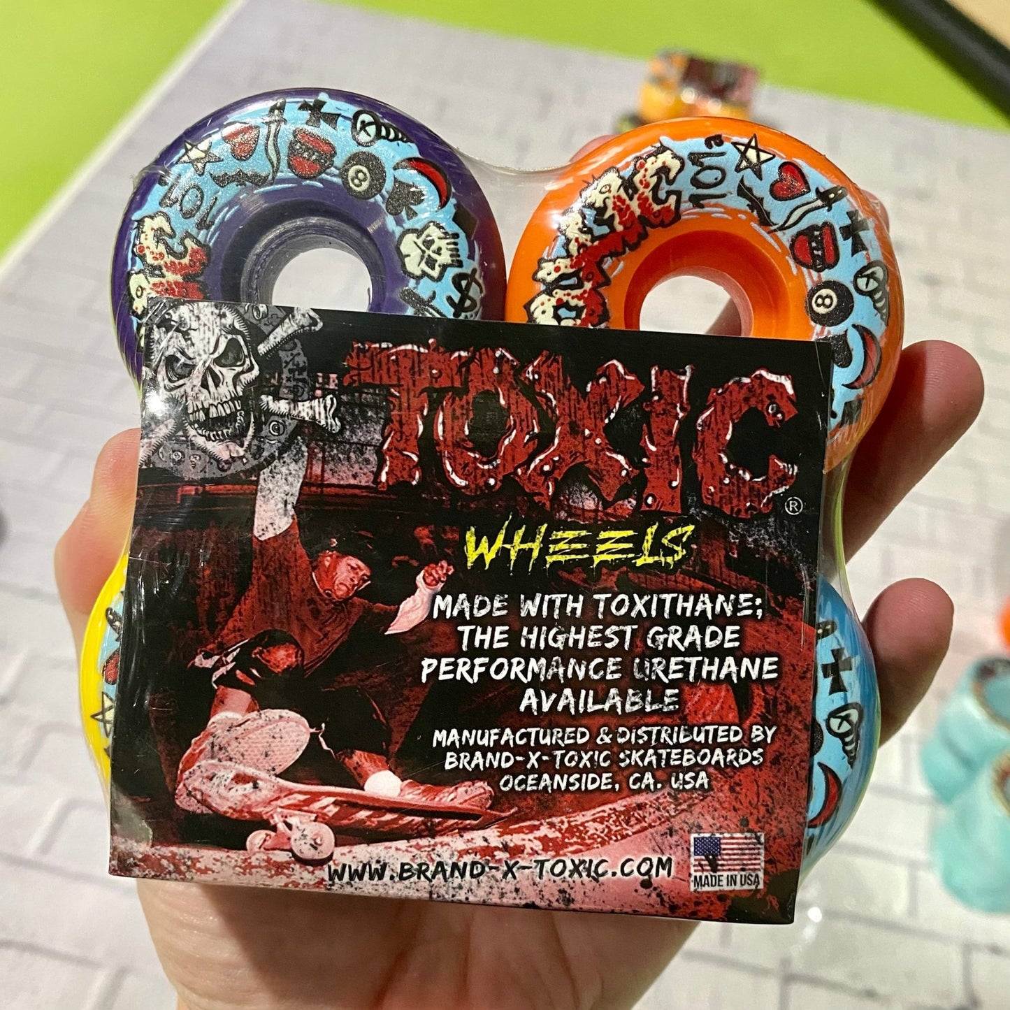 Toxic Team HARD Wheels 54mm/101a - X747X