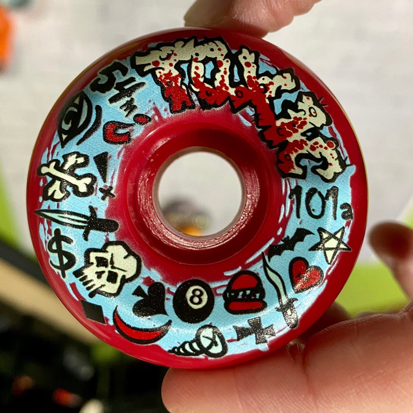 Toxic Team HARD Wheels 54mm/101a - X747X