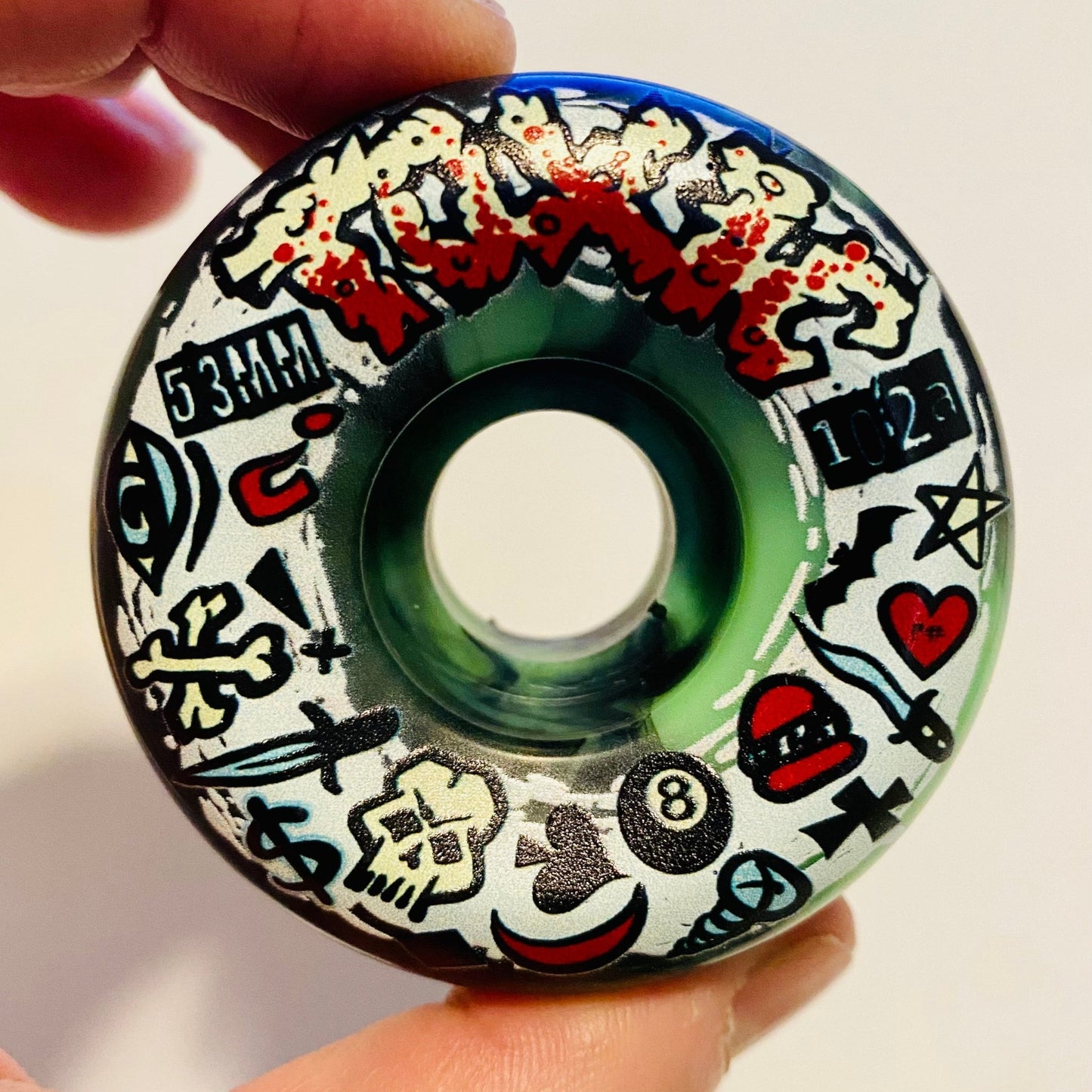 Toxic Team VERY HARD Wheels 53mm/102a - X747X
