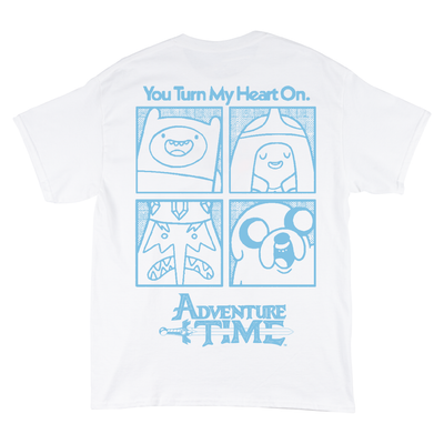 Welcome x Adventure Time Heart On T-Shirt - X747X