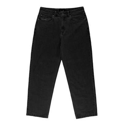 Welcome Immortal Washed Black Denim Pants - X747X