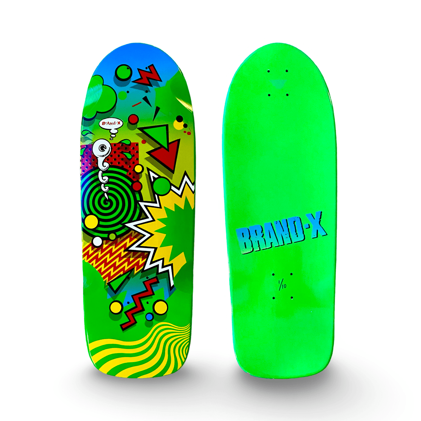 Weirdo 10"x30" Limited Edition HAND PAINTED Deck (1 of 10) - X747X
