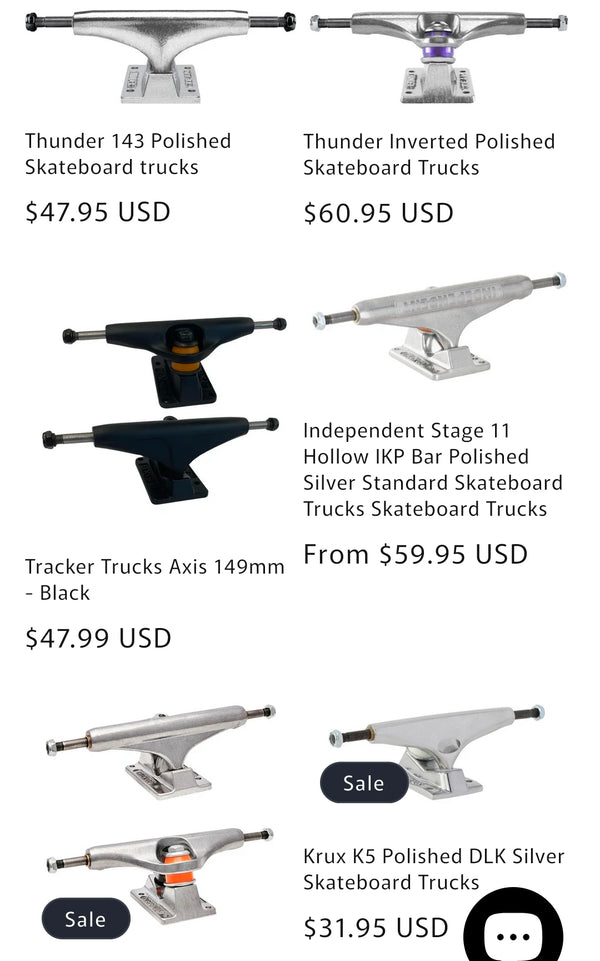Skateboard Trucks