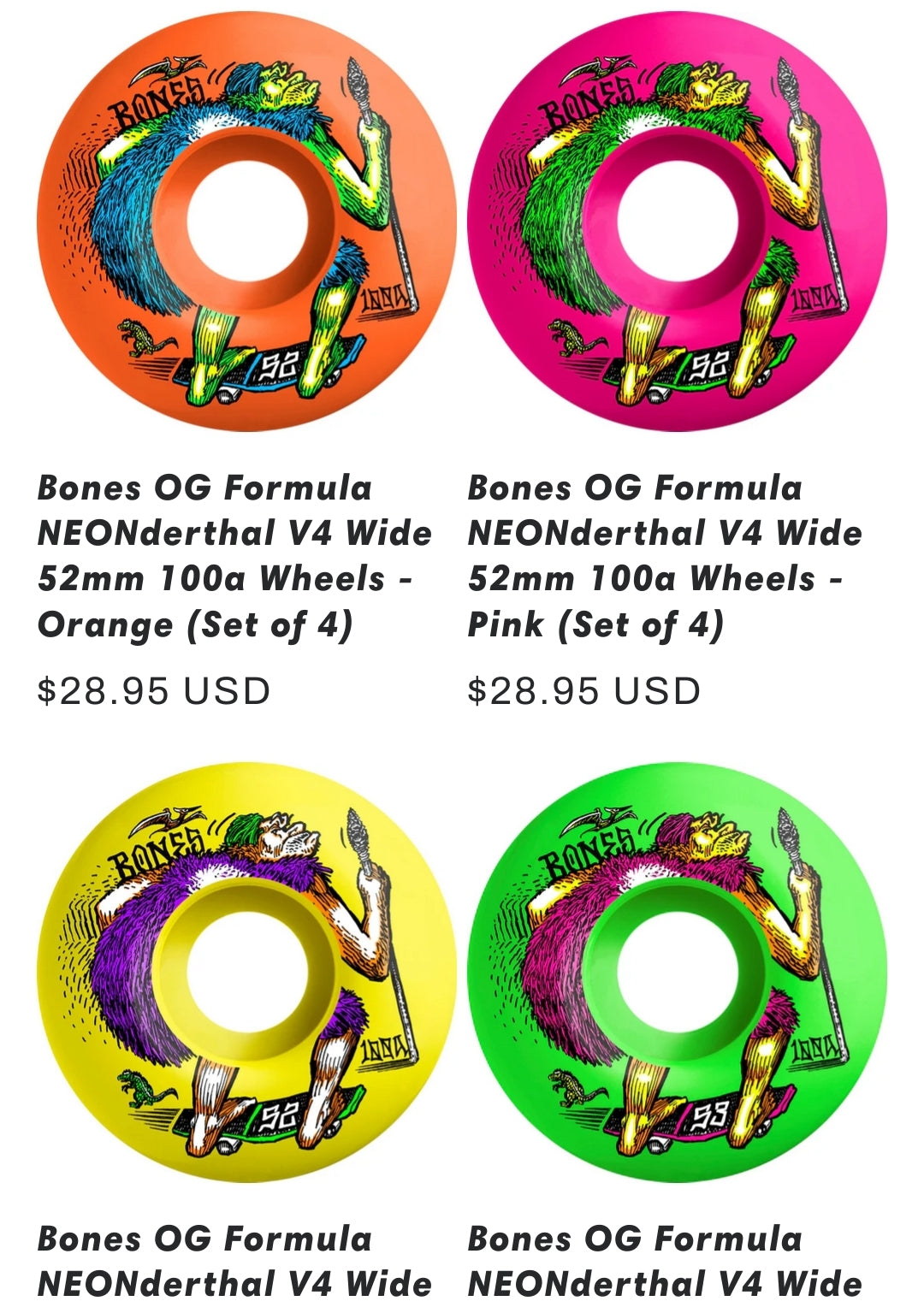 Skateboard Wheels - X747X