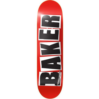 BAKER BRAND LOGO BLACK 8.38" SKATEBOARD DECK - X747X