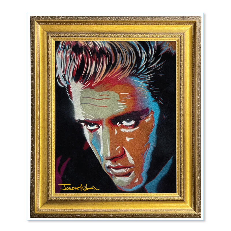 Black Label Skateboards Jason Adams "ALL SHOOK UP" Sticker - X747X