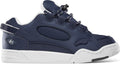 éS THE MUSKA NAVY WHITE SKATE SHOES - X747X