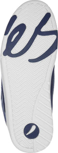éS THE MUSKA NAVY WHITE SKATE SHOES - X747X