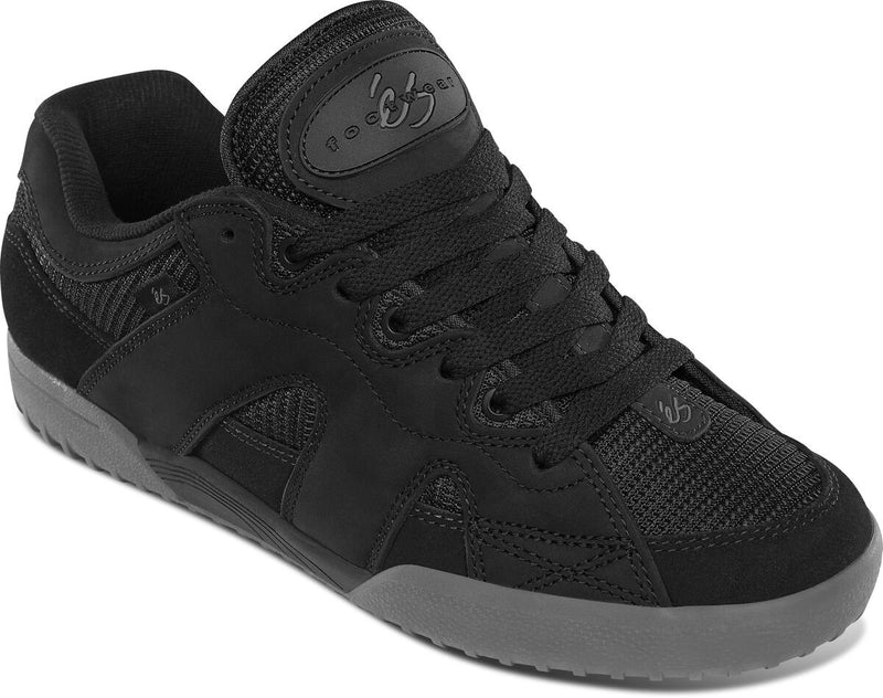 éS One Nine 7 Black / Grey Skateboard Shoes - X747X