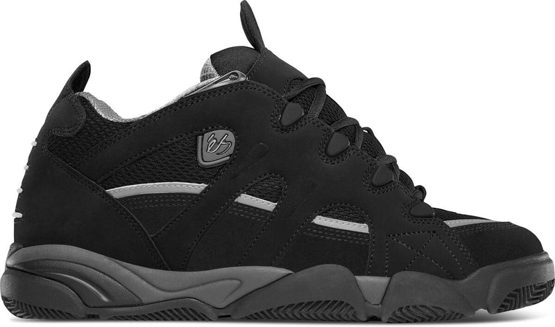 éS SCHEME BLACK / GREY SKATEBOARD SHOES - X747X