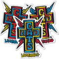 BLACK LABEL "RAD CATS" SHOF LTD STICKER