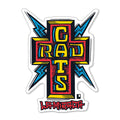 BLACK LABEL "RAD CATS" SHOF LTD STICKER