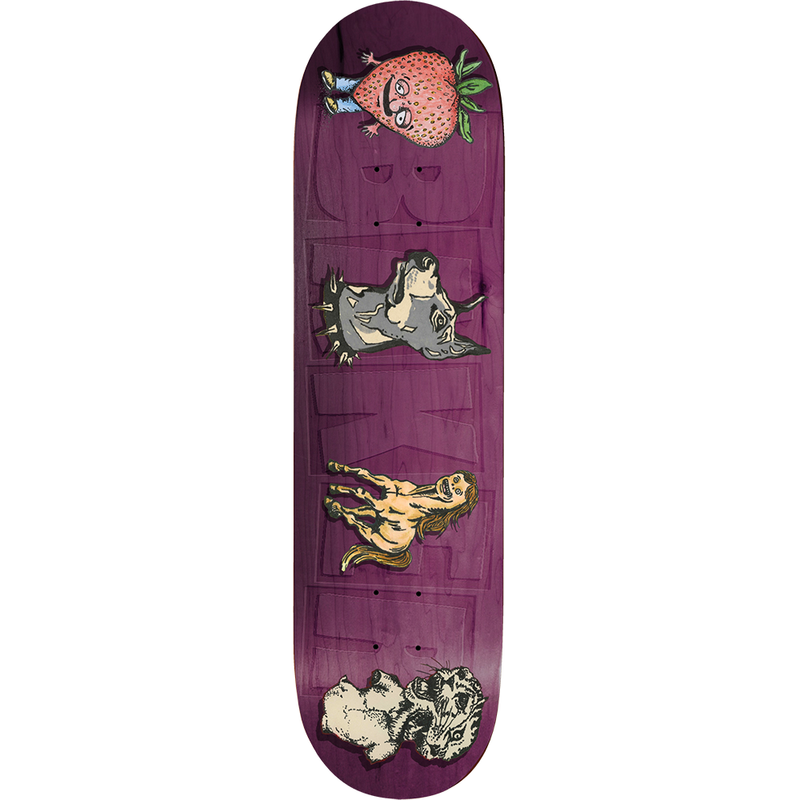 BAKER ROWAN "DIMENSIONS" 8.125" SKATEBOARD DECK - X747X
