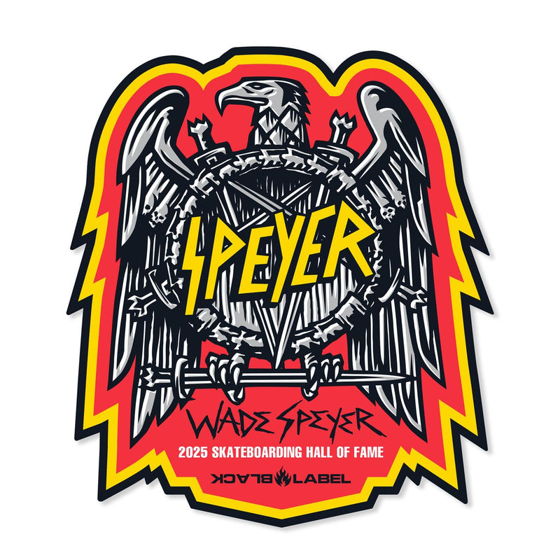 BLACK LABEL Wade Speyer "Eagle SHOF" Sticker