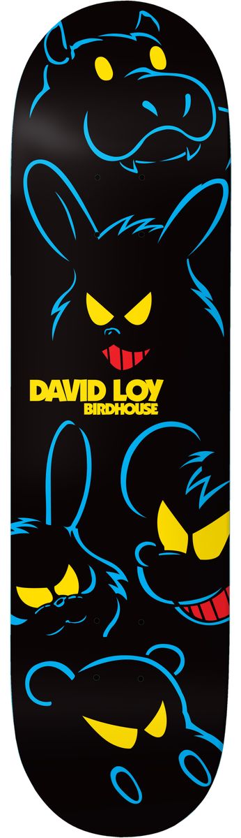 BIRDHOUSE LOY "Bad Animals" 8.5" SKATEBOARD DECK - X747X