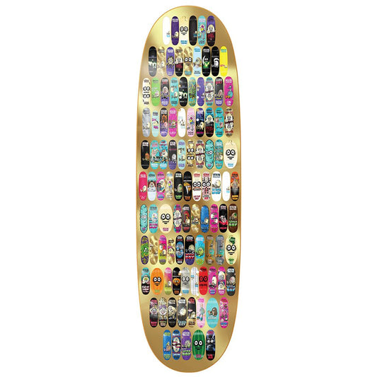 HEROIN 100th Egg Deck 9.125" SKATEBOARD DECK