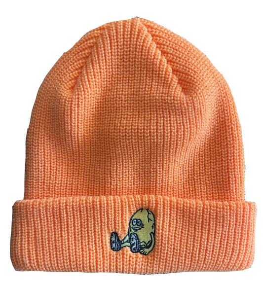 Heroin "Egg" Neon Orange Beanie
