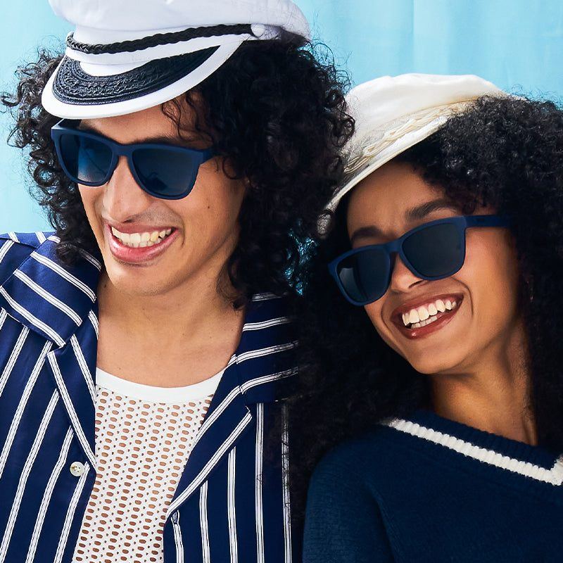 "Drinks Seawater, Sees Future" OG Polarized Sunglasses - X747X