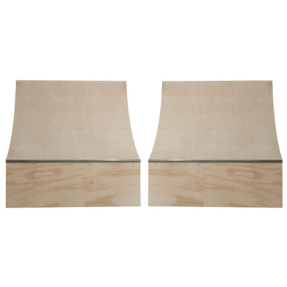 Quarter Pipe Ramps – Two 8 Foot