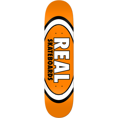 Real Classic Oval Skateboard Deck - 7.5″ Orange - X747X