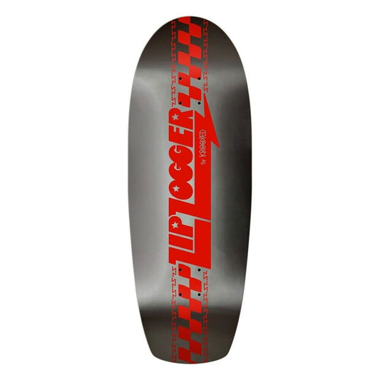 Krooked Zip Zogger Skateboard Deck - 10.75″ Black Foil