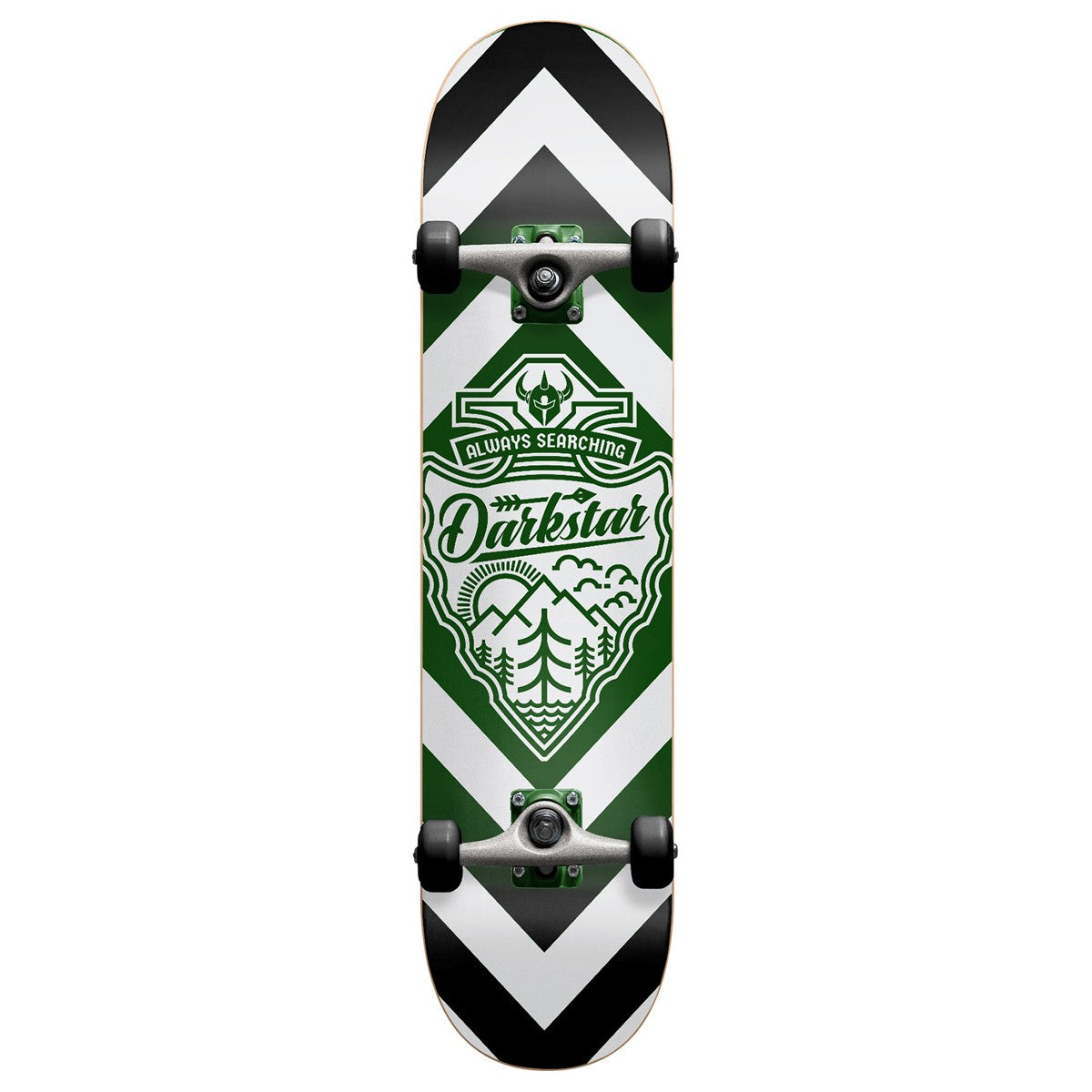 Darkstar Lockup FP Youth Skateboard Complete - 6.75″ Green - X747X