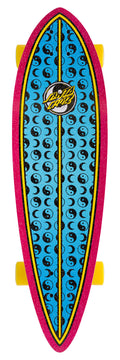 Santa Cruz Yin Yang Dot Pintail Cruzer Complete Skateboard 9.2 x 33 - X747X