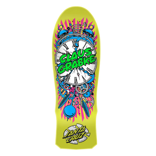 Santa Cruz Grabke Exploding Clock Reissue Skateboard Deck - 10.04″